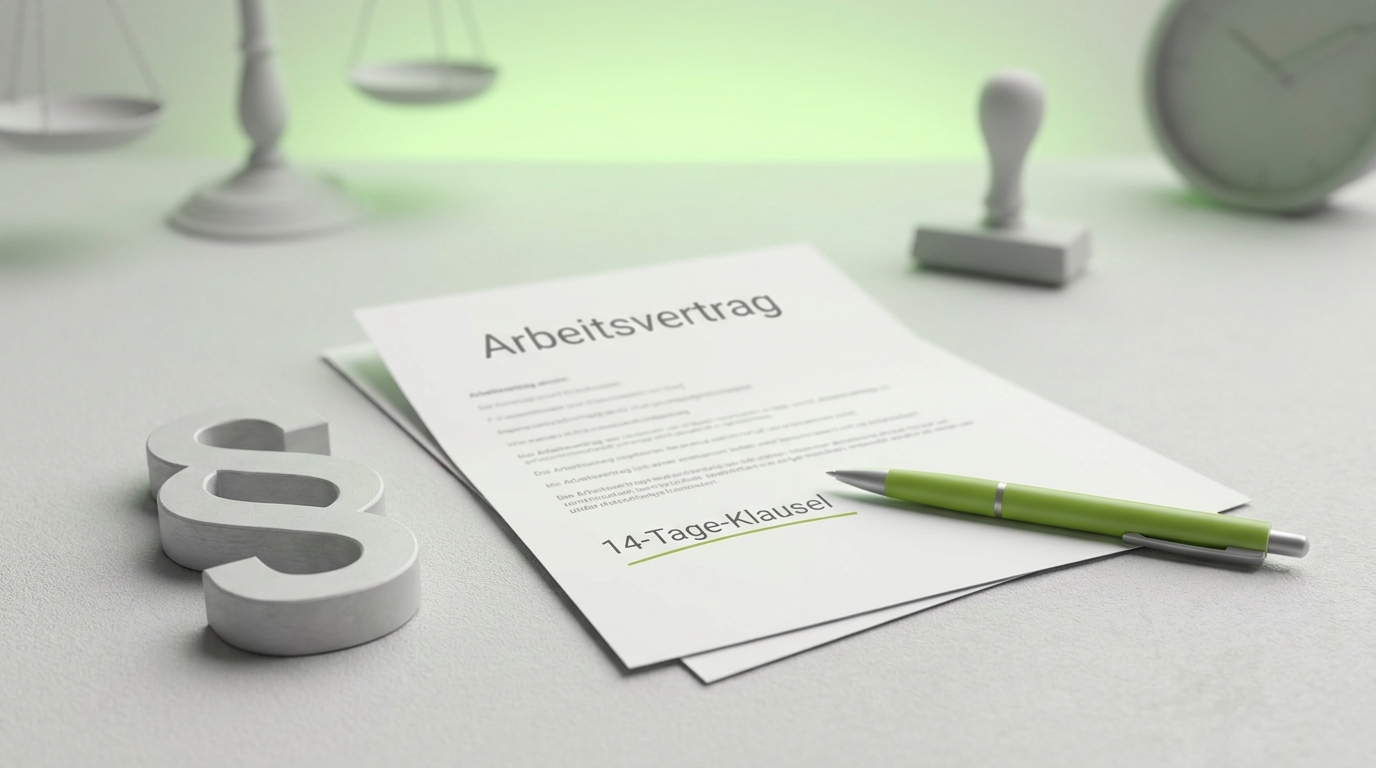 Kündigung 14 Tage befristeter Arbeitsvertrag