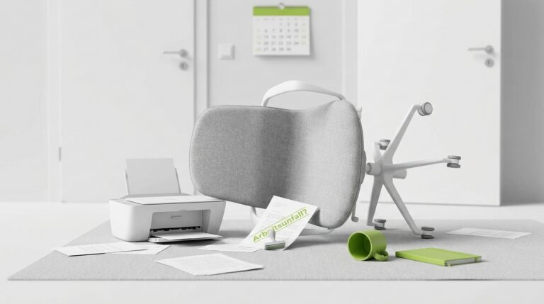 Anerkennung als Wegunfall: Homeoffice, Umwege, Pause
