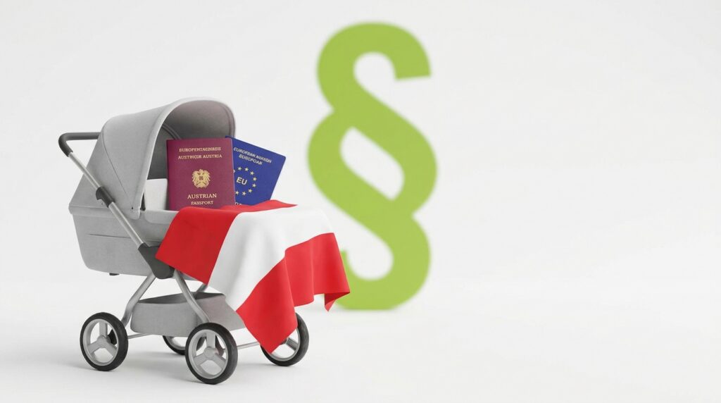 Kinderbetreuungsgeld Ausgleichszahlung EU-Umzug Österreich!