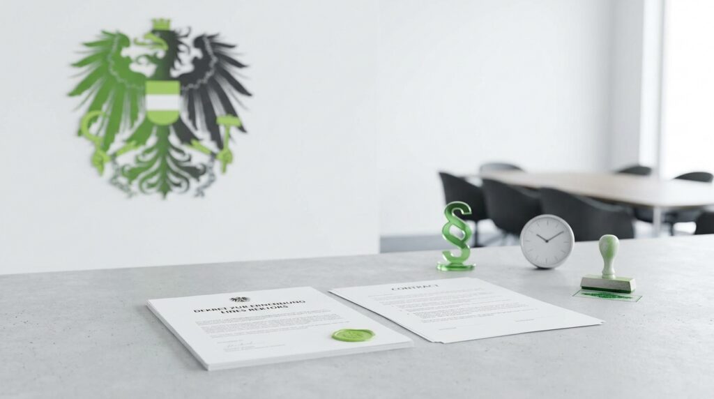 Sonderdienstvertrag Rektor Österreich: Vertrag fehlt