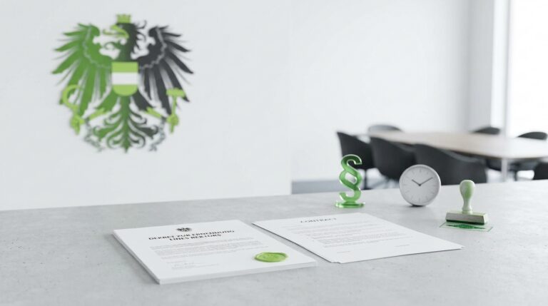 Sonderdienstvertrag Rektor Österreich: Vertrag fehlt