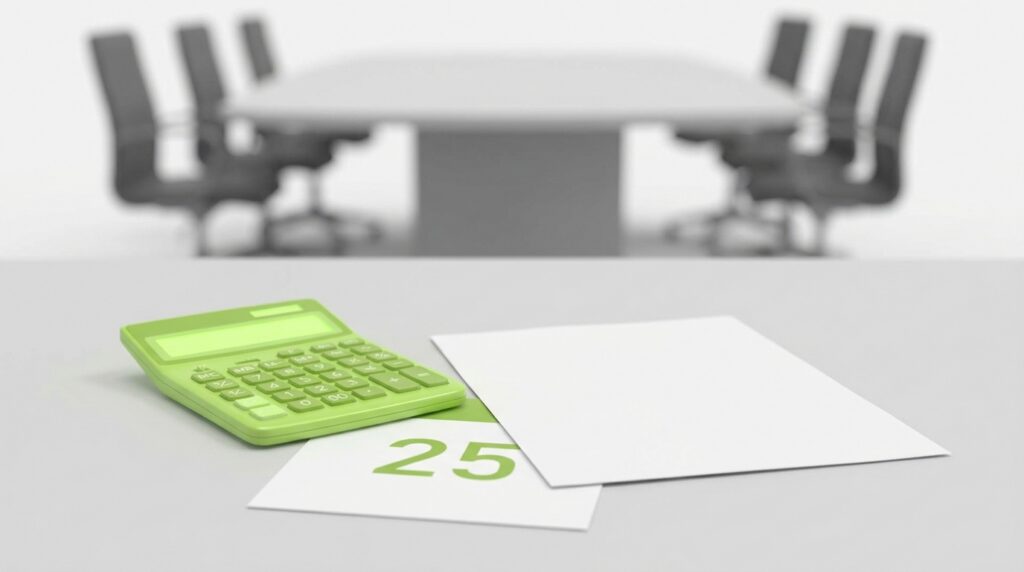 Abfertigung berechnen Arbeitnehmer: 25 Jahre, OGH 9ObA9/98h
