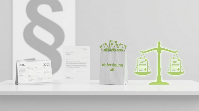 Abfertigung neu bei Wiedereinstellung OGH: Klarstellung