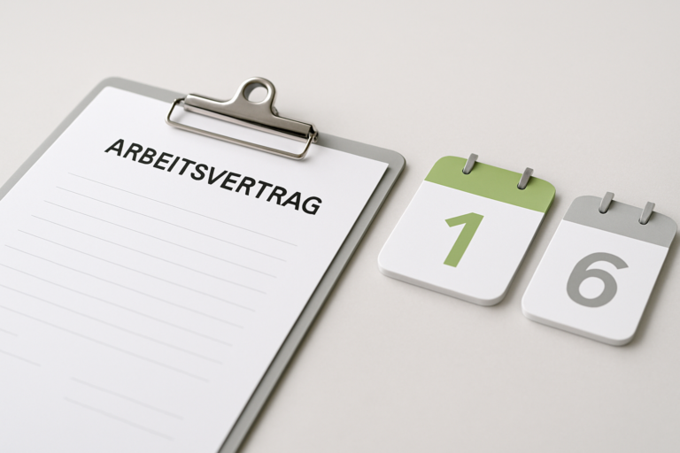 Zweiter Probemonat in Österreich: Befristung