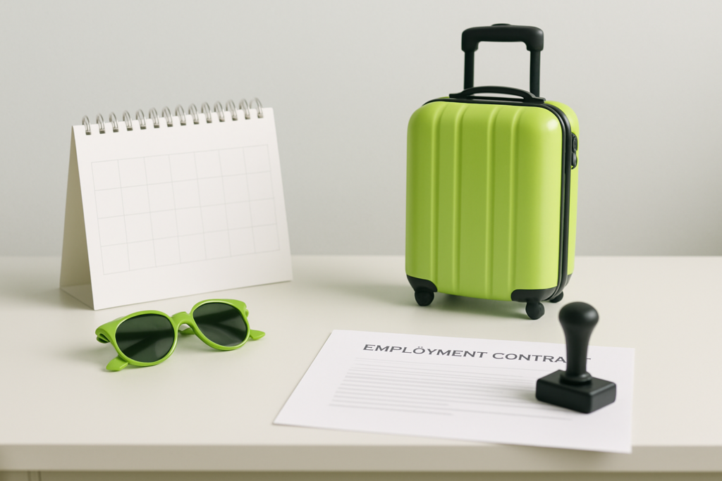 Urlaub während der Kündigungsfrist: OGH-Urteil
